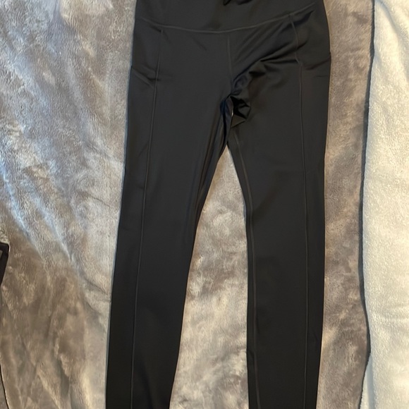 lululemon athletica Pants - Lululemon black fast and free 28” leggings size 8